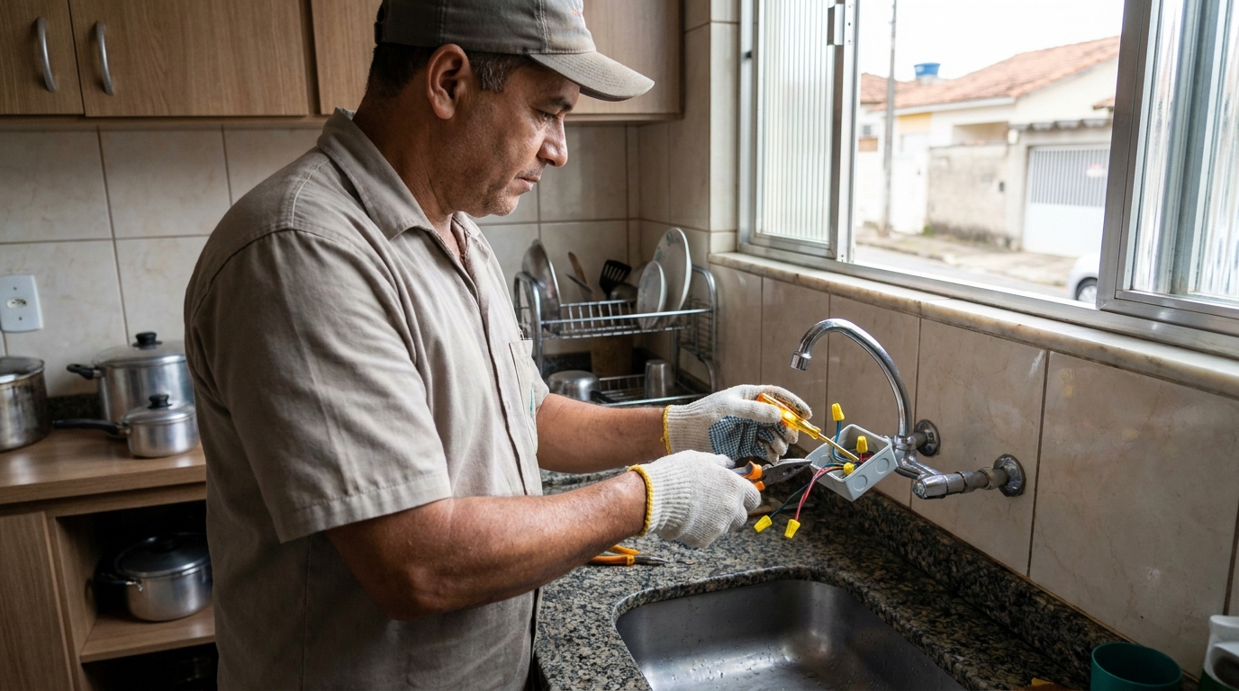 Adequação de Ponto Elétrico em Santa Maria‑RS