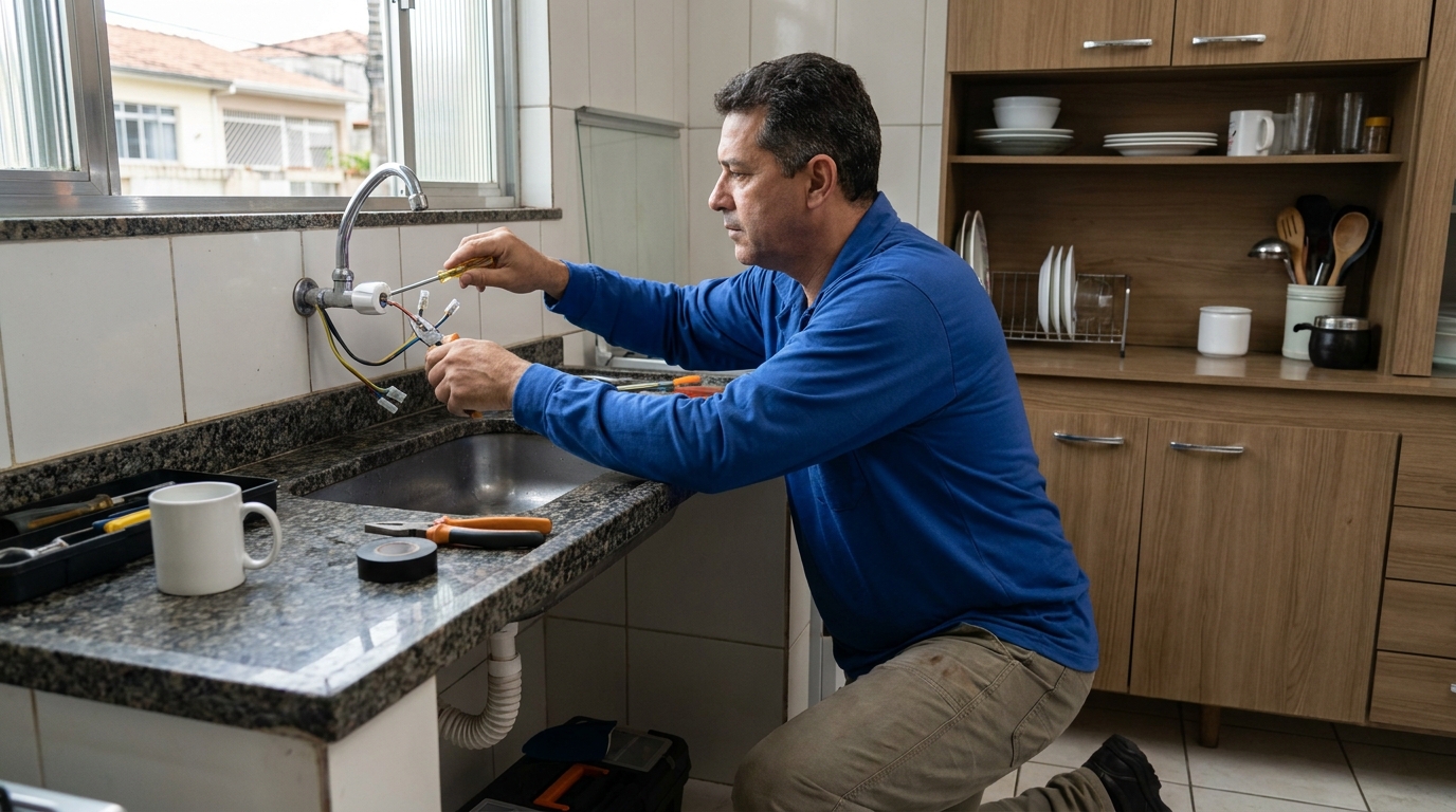 Reparo em Torneira Elétrica em Santa Maria‑RS