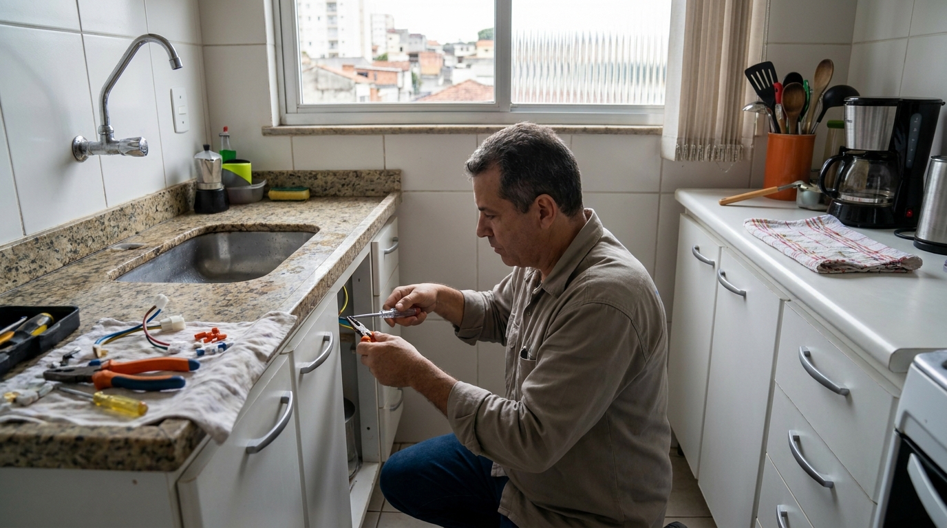 Troca de Torneira Elétrica em Santa Maria‑RS